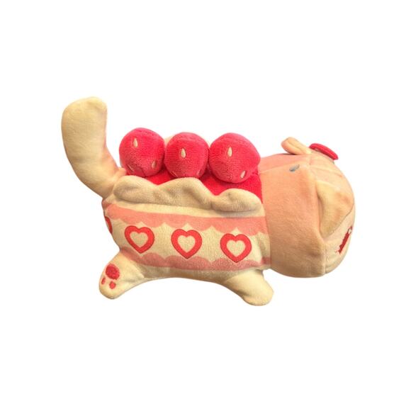 Aphmau MeeMeows Litter 3 Mystery Surprise Plush 6" Strawberry Shortcake Cat - Picture 3 of 5